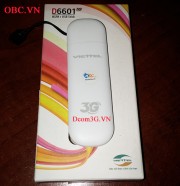 USB Dcom 3G Viettel D6601 21.6Mbps siêu tốc, đa mạng, giá cực sốc