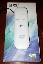 USB Dcom 3G Viettel D6602 giá rẻ, chạy đa mạng