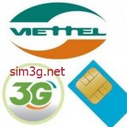 Sim 3g Viettel 120Gb giá rẻ, dung lượng lớn