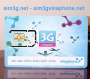 Sim 3g Vinaphone thoải mái sử dụng chẳng lo hết tiền, chẳng lo hết dung lượng